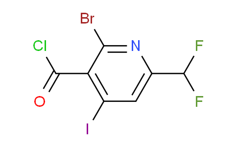 AM123566 | 1805925-22-7 | 2-Bromo-6-(difluoromethyl)-4-iodopyridine-3-carbonyl chloride