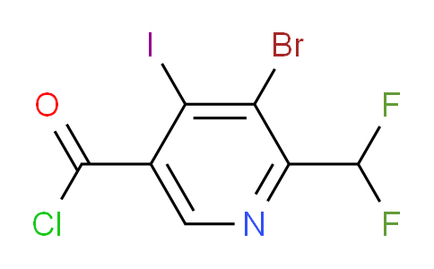 AM123568 | 1806913-06-3 | 3-Bromo-2-(difluoromethyl)-4-iodopyridine-5-carbonyl chloride