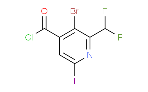 AM123570 | 1805347-01-6 | 3-Bromo-2-(difluoromethyl)-6-iodopyridine-4-carbonyl chloride