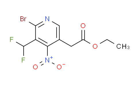 AM123596 | 1806860-89-8 | Ethyl 2-bromo-3-(difluoromethyl)-4-nitropyridine-5-acetate