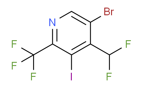 AM123605 | 1805422-06-3 | 5-Bromo-4-(difluoromethyl)-3-iodo-2-(trifluoromethyl)pyridine