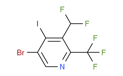 AM123610 | 1805243-33-7 | 5-Bromo-3-(difluoromethyl)-4-iodo-2-(trifluoromethyl)pyridine