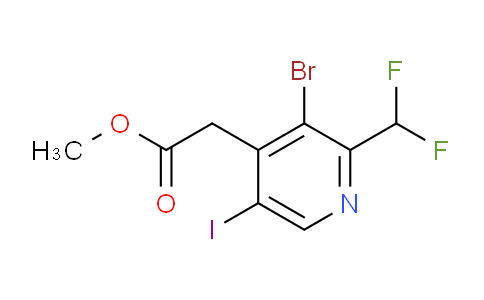 AM123619 | 1806873-50-6 | Methyl 3-bromo-2-(difluoromethyl)-5-iodopyridine-4-acetate