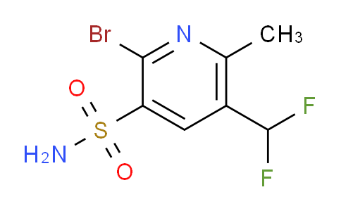 AM123627 | 1805343-72-9 | 2-Bromo-5-(difluoromethyl)-6-methylpyridine-3-sulfonamide
