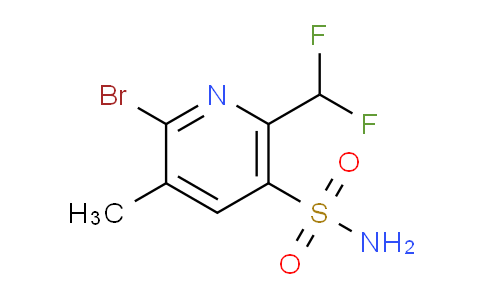 AM123629 | 1805377-35-8 | 2-Bromo-6-(difluoromethyl)-3-methylpyridine-5-sulfonamide
