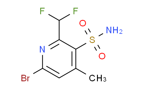 AM123631 | 1806869-21-5 | 6-Bromo-2-(difluoromethyl)-4-methylpyridine-3-sulfonamide