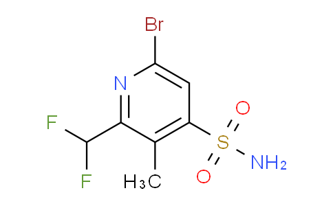 AM123634 | 1805343-77-4 | 6-Bromo-2-(difluoromethyl)-3-methylpyridine-4-sulfonamide