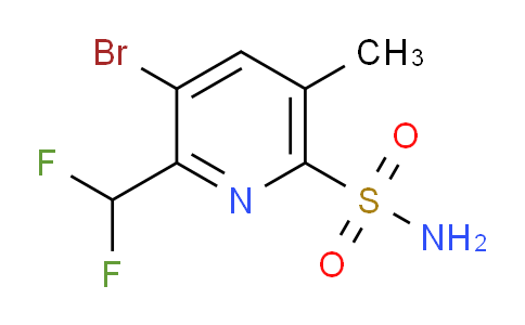 AM123637 | 1806869-27-1 | 3-Bromo-2-(difluoromethyl)-5-methylpyridine-6-sulfonamide