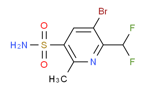 AM123638 | 1805250-33-2 | 3-Bromo-2-(difluoromethyl)-6-methylpyridine-5-sulfonamide