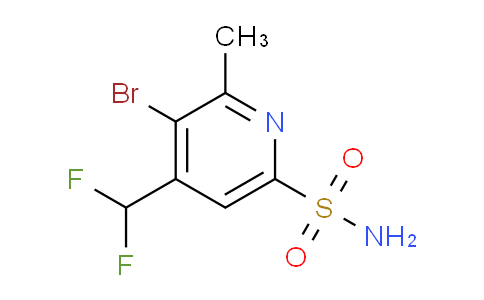 AM123642 | 1805377-42-7 | 3-Bromo-4-(difluoromethyl)-2-methylpyridine-6-sulfonamide