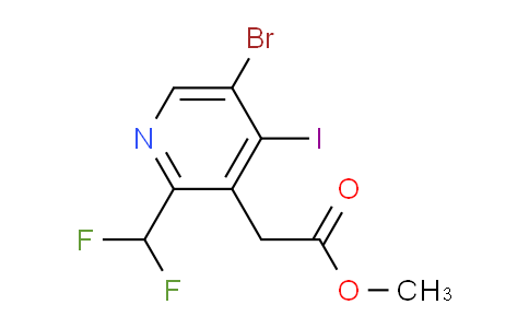 AM123643 | 1804857-09-7 | Methyl 5-bromo-2-(difluoromethyl)-4-iodopyridine-3-acetate