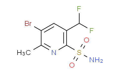 AM123646 | 1804955-49-4 | 3-Bromo-5-(difluoromethyl)-2-methylpyridine-6-sulfonamide