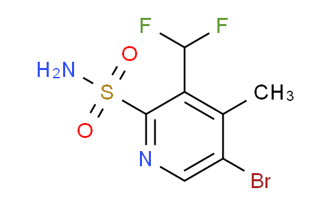 AM123648 | 1805377-48-3 | 5-Bromo-3-(difluoromethyl)-4-methylpyridine-2-sulfonamide