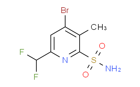 AM123653 | 1805377-51-8 | 4-Bromo-6-(difluoromethyl)-3-methylpyridine-2-sulfonamide
