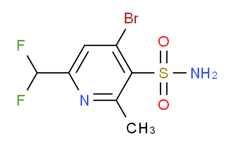 AM123656 | 1804955-65-4 | 4-Bromo-6-(difluoromethyl)-2-methylpyridine-3-sulfonamide