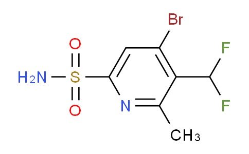 AM123657 | 1805435-05-5 | 4-Bromo-3-(difluoromethyl)-2-methylpyridine-6-sulfonamide