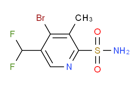 AM123660 | 1805939-44-9 | 4-Bromo-5-(difluoromethyl)-3-methylpyridine-2-sulfonamide