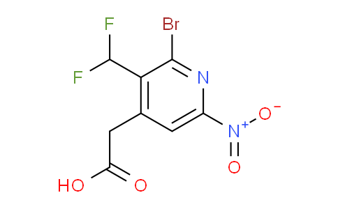 AM123663 | 1804981-80-3 | 2-Bromo-3-(difluoromethyl)-6-nitropyridine-4-acetic acid
