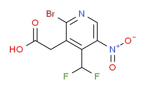 AM123666 | 1806996-80-4 | 2-Bromo-4-(difluoromethyl)-5-nitropyridine-3-acetic acid