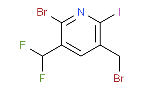 AM123667 | 1805166-85-1 | 2-Bromo-5-(bromomethyl)-3-(difluoromethyl)-6-iodopyridine