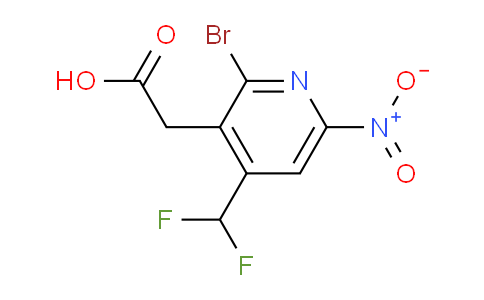 AM123668 | 1805341-49-4 | 2-Bromo-4-(difluoromethyl)-6-nitropyridine-3-acetic acid