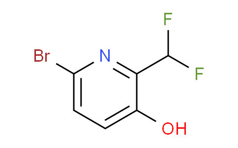 AM12367 | 1805019-38-8 | 6-Bromo-2-(difluoromethyl)-3-hydroxypyridine