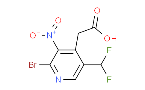 AM123670 | 1806916-66-4 | 2-Bromo-5-(difluoromethyl)-3-nitropyridine-4-acetic acid