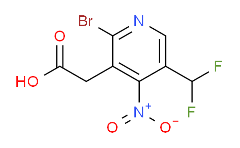 AM123672 | 1805381-61-6 | 2-Bromo-5-(difluoromethyl)-4-nitropyridine-3-acetic acid