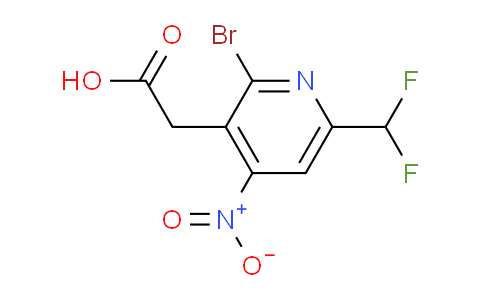 AM123675 | 1805381-81-0 | 2-Bromo-6-(difluoromethyl)-4-nitropyridine-3-acetic acid