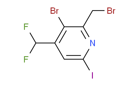 AM123677 | 1805921-22-5 | 3-Bromo-2-(bromomethyl)-4-(difluoromethyl)-6-iodopyridine