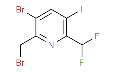 AM123681 | 1805921-32-7 | 3-Bromo-2-(bromomethyl)-6-(difluoromethyl)-5-iodopyridine