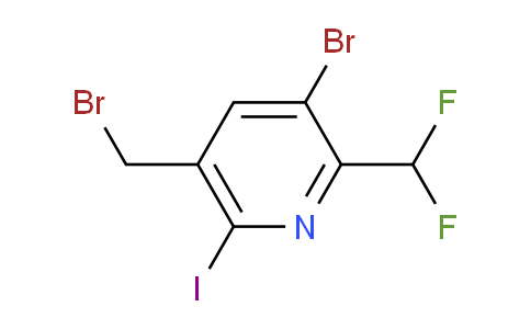 AM123687 | 1805241-44-4 | 3-Bromo-5-(bromomethyl)-2-(difluoromethyl)-6-iodopyridine