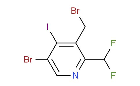 AM123691 | 1805241-52-4 | 5-Bromo-3-(bromomethyl)-2-(difluoromethyl)-4-iodopyridine