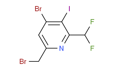 AM123694 | 1805370-43-7 | 4-Bromo-6-(bromomethyl)-2-(difluoromethyl)-3-iodopyridine