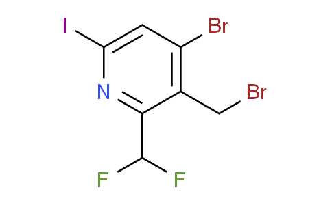 AM123696 | 1805370-48-2 | 4-Bromo-3-(bromomethyl)-2-(difluoromethyl)-6-iodopyridine