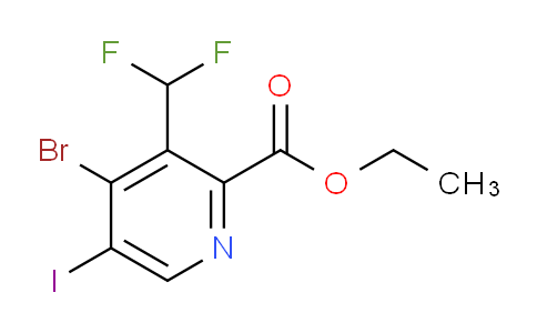 AM123699 | 1806871-98-6 | Ethyl 4-bromo-3-(difluoromethyl)-5-iodopyridine-2-carboxylate