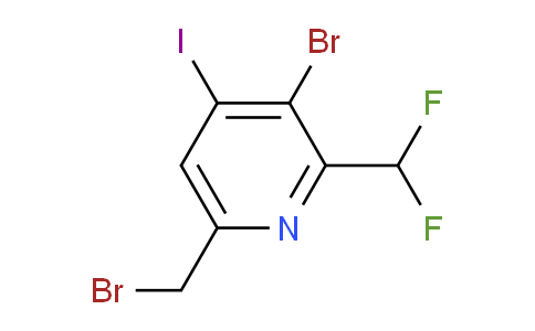 AM123704 | 1805921-63-4 | 3-Bromo-6-(bromomethyl)-2-(difluoromethyl)-4-iodopyridine