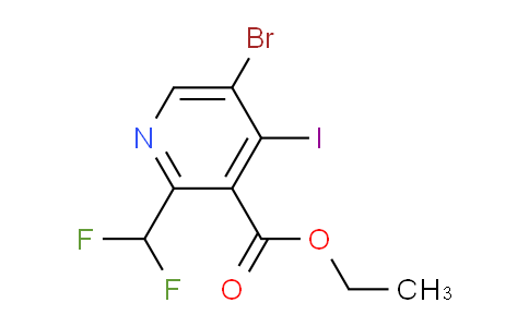 AM123705 | 1806872-54-7 | Ethyl 5-bromo-2-(difluoromethyl)-4-iodopyridine-3-carboxylate