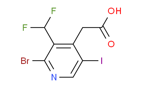 AM123708 | 1806872-67-2 | 2-Bromo-3-(difluoromethyl)-5-iodopyridine-4-acetic acid