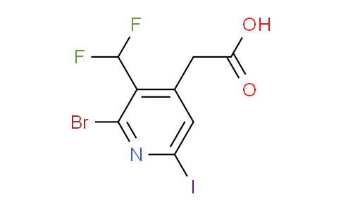 AM123711 | 1804892-14-5 | 2-Bromo-3-(difluoromethyl)-6-iodopyridine-4-acetic acid