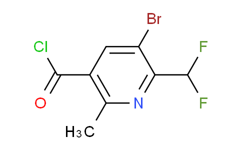 AM123712 | 1805244-51-2 | 3-Bromo-2-(difluoromethyl)-6-methylpyridine-5-carbonyl chloride