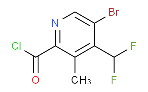 AM123716 | 1806919-02-7 | 5-Bromo-4-(difluoromethyl)-3-methylpyridine-2-carbonyl chloride