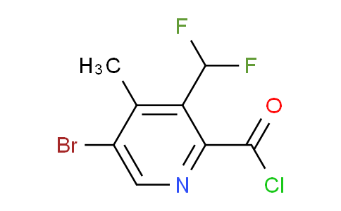 AM123719 | 1806867-34-4 | 5-Bromo-3-(difluoromethyl)-4-methylpyridine-2-carbonyl chloride