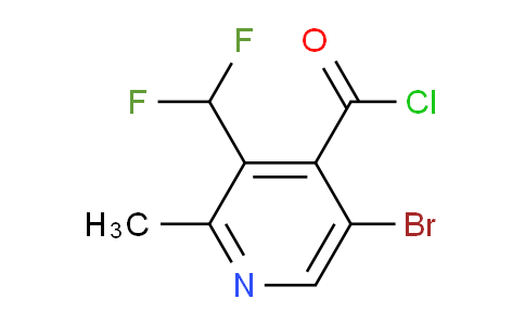 AM123721 | 1806919-13-0 | 5-Bromo-3-(difluoromethyl)-2-methylpyridine-4-carbonyl chloride