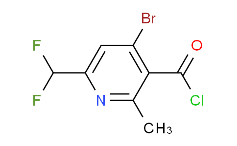 AM123725 | 1806995-52-7 | 4-Bromo-6-(difluoromethyl)-2-methylpyridine-3-carbonyl chloride