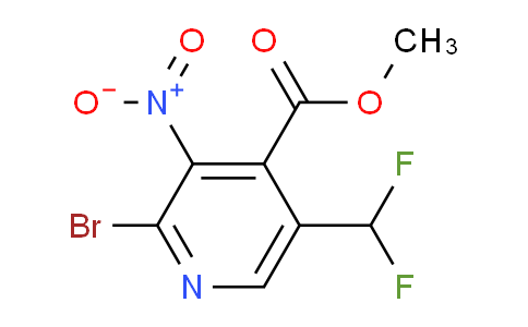 Methyl 2-bromo-5-(difluoromethyl)-3-nitropyridine-4-carboxylate