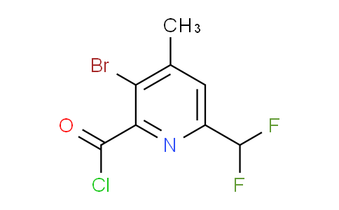 AM123737 | 1805938-53-7 | 3-Bromo-6-(difluoromethyl)-4-methylpyridine-2-carbonyl chloride