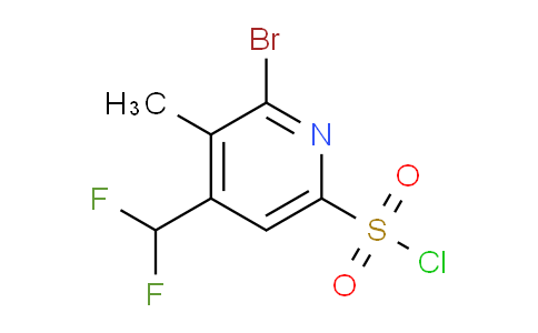AM123746 | 1806995-99-2 | 2-Bromo-4-(difluoromethyl)-3-methylpyridine-6-sulfonyl chloride