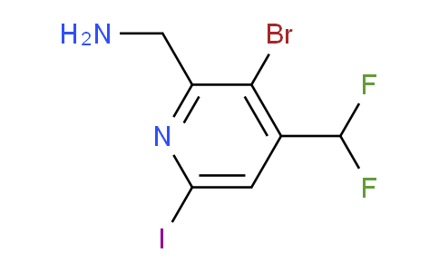 AM123773 | 1805344-06-2 | 2-(Aminomethyl)-3-bromo-4-(difluoromethyl)-6-iodopyridine