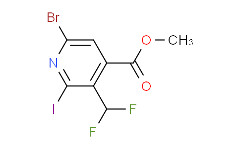 AM123774 | 1806911-07-8 | Methyl 6-bromo-3-(difluoromethyl)-2-iodopyridine-4-carboxylate